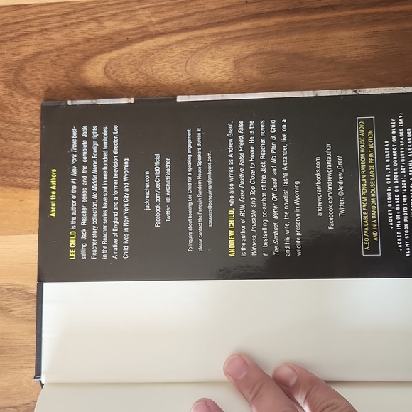 Lee Child Hardcover Jack Reacher Novel The Secret - Picture 7 of 7